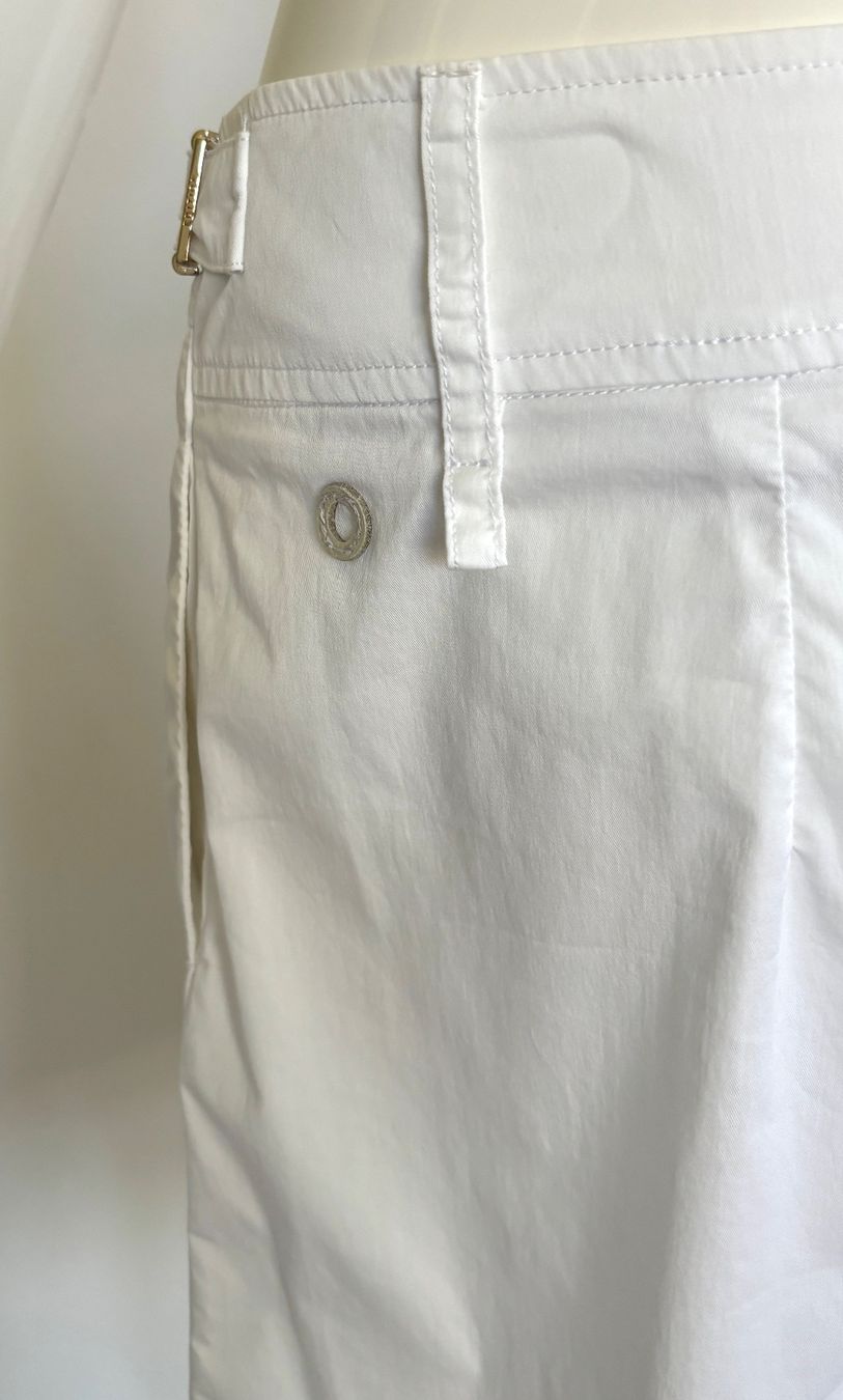 Gonne: SPOON Popeline Jupe Rock weiss - EU 36 – Usato da Bottmingen venduto da Merkur_Basel 2