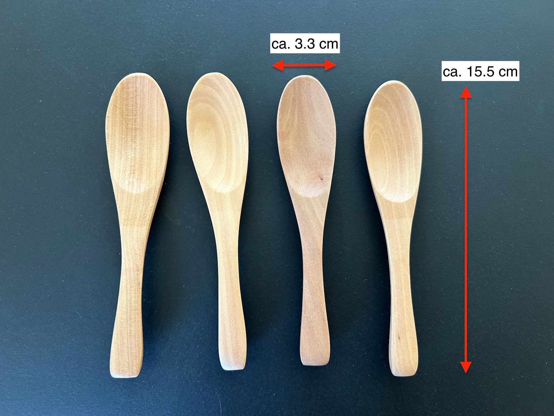 Cucchiai: 4er Set Holzlöffel (15.5 cm) – Usato da Dietlikon venduto da Mankai 8