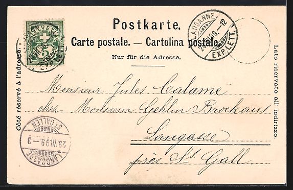 Cartoline postali: AK Rolle, Château de Rolle, Panorama – Usato da Berlin venduto da bartko-reher 1