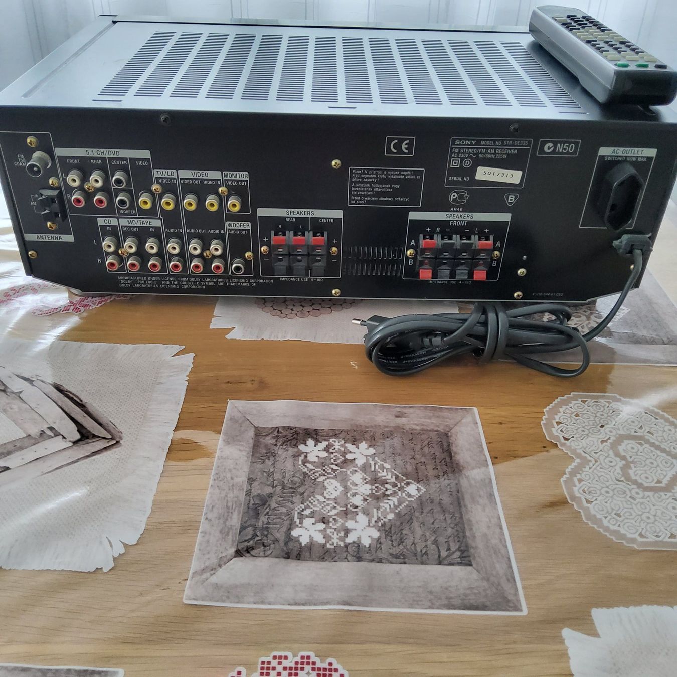 Sony Ricevitori: Sony STR-DE 335 Stereo Dolby Surround Receiver – Usato da Heimberg venduto da Seetalhorn 4