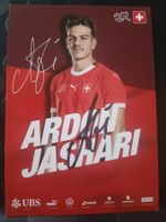 Ardon Jashari - handsignierte SFV Karte