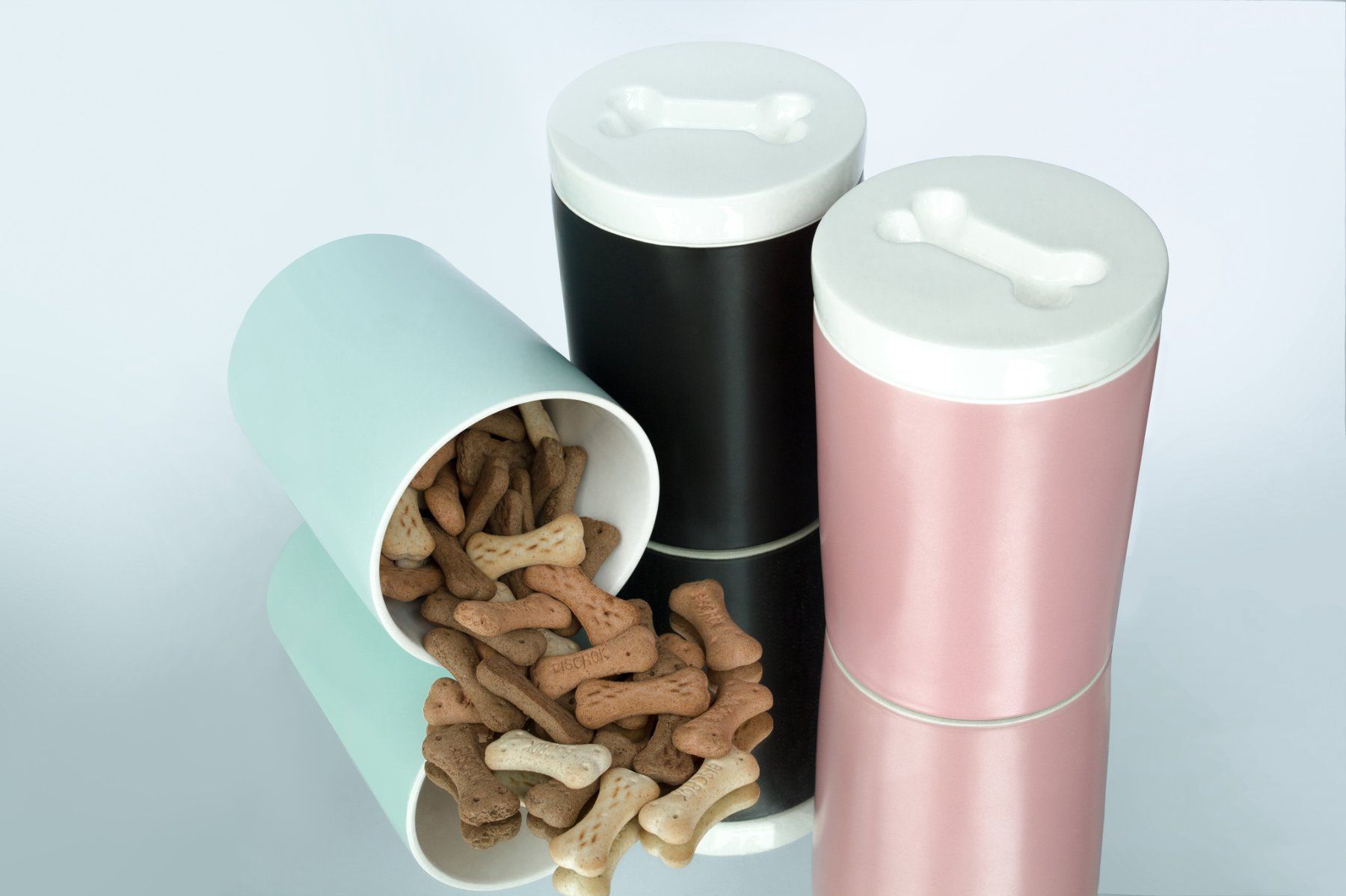 Contenitori & Simili: Hundegutsi Behälter, Dose mit Deckel im Knochen Design – Nuovo e nell'imballaggio originale da Zug venduto da Formsign 3