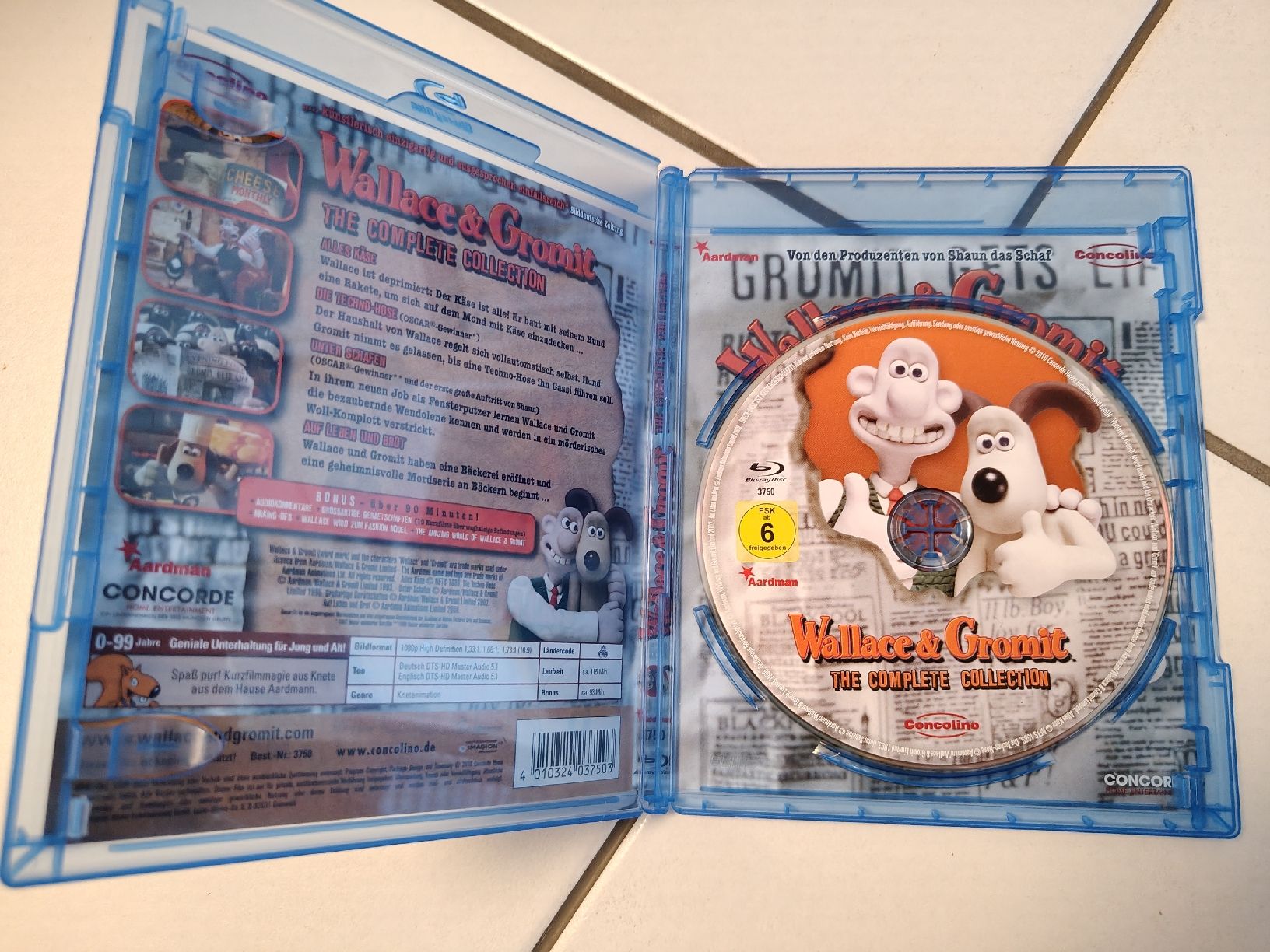 Tutti i DVDs: Wallace & Gromit - The Complete Collection - BluRay – Usato da Gasel venduto da Realrumblejack 2