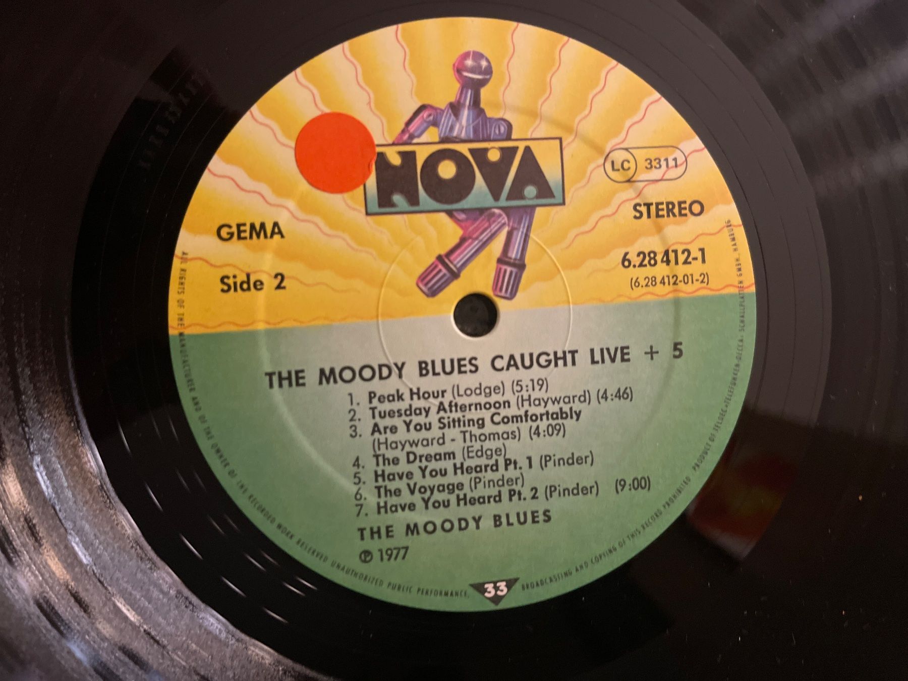 Dischi in vinile: A174/Moody Blues - Caught Live +5 – Usato da Frutigen venduto da Philippe_jsp 2