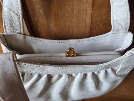 Vintage Damen Leder Handtasche - Sac mon Paris