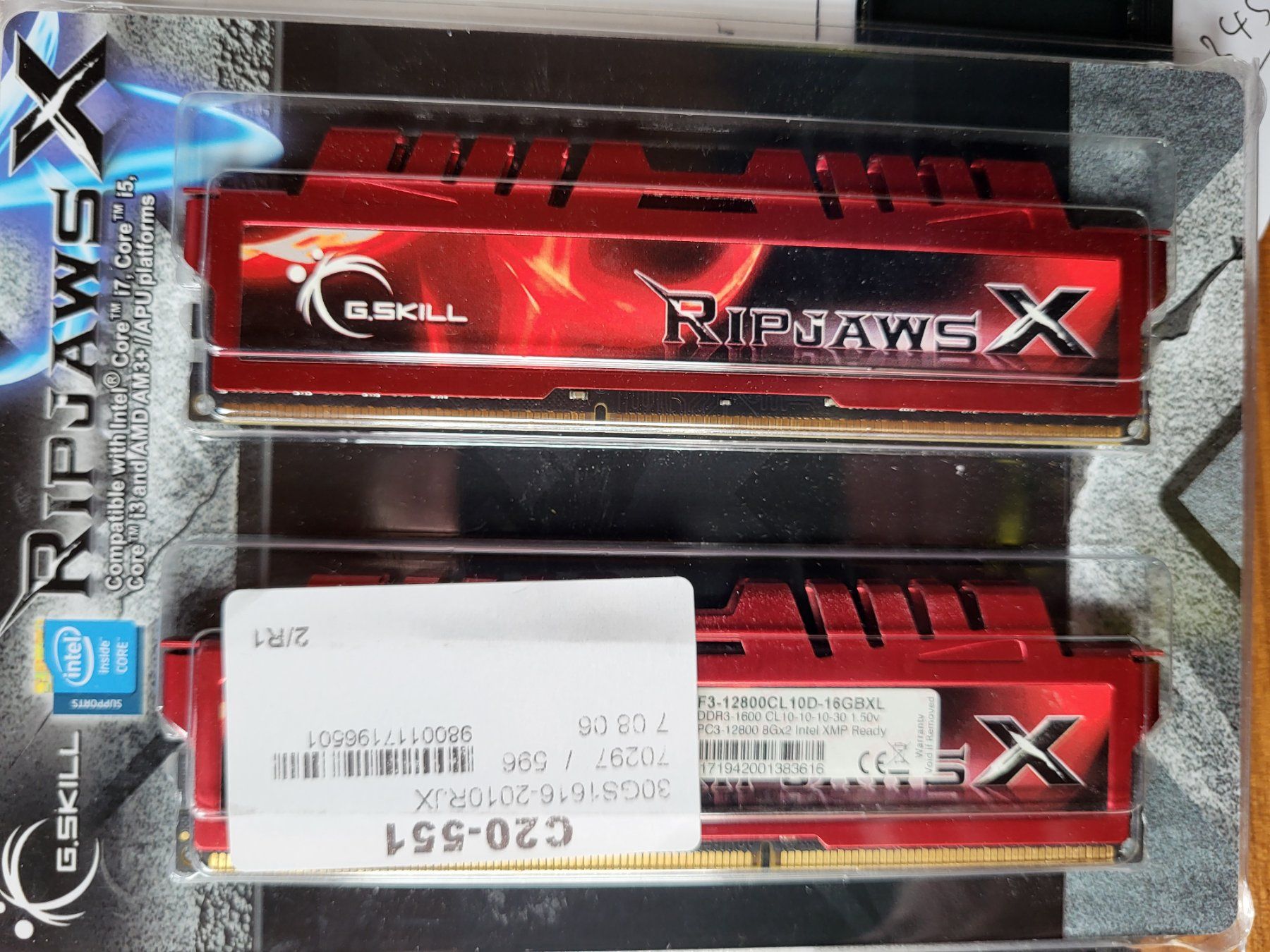G.Skill Memory / RAM: Speichermodule DDR3 Ram 16GB – Gebraucht aus Gwatt (Thun) von chribreuth 1