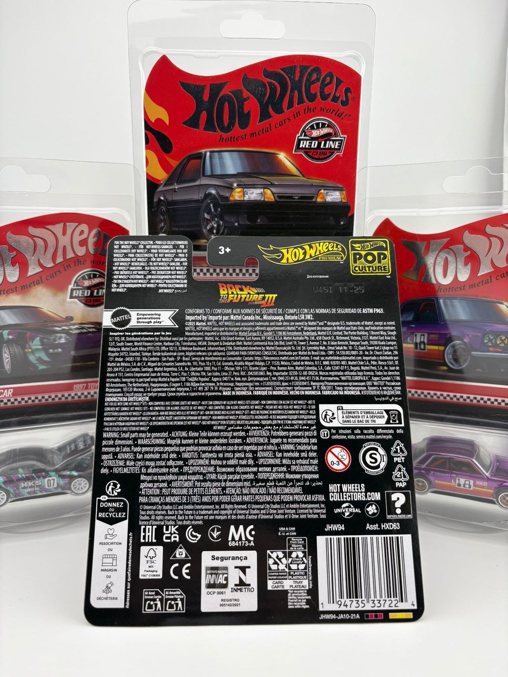 Hot Wheels Voitures modèles: Hot Wheels Back to the Future Time Machine Premium – Neuf avec emballage d'origine à Flawil par HeisseReifen 5