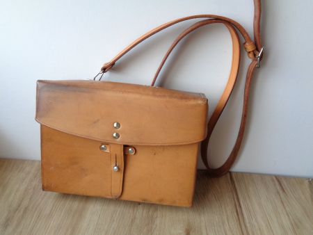 LEDERTASCHE KARTENTASCHE UMHÄNGETASCHE