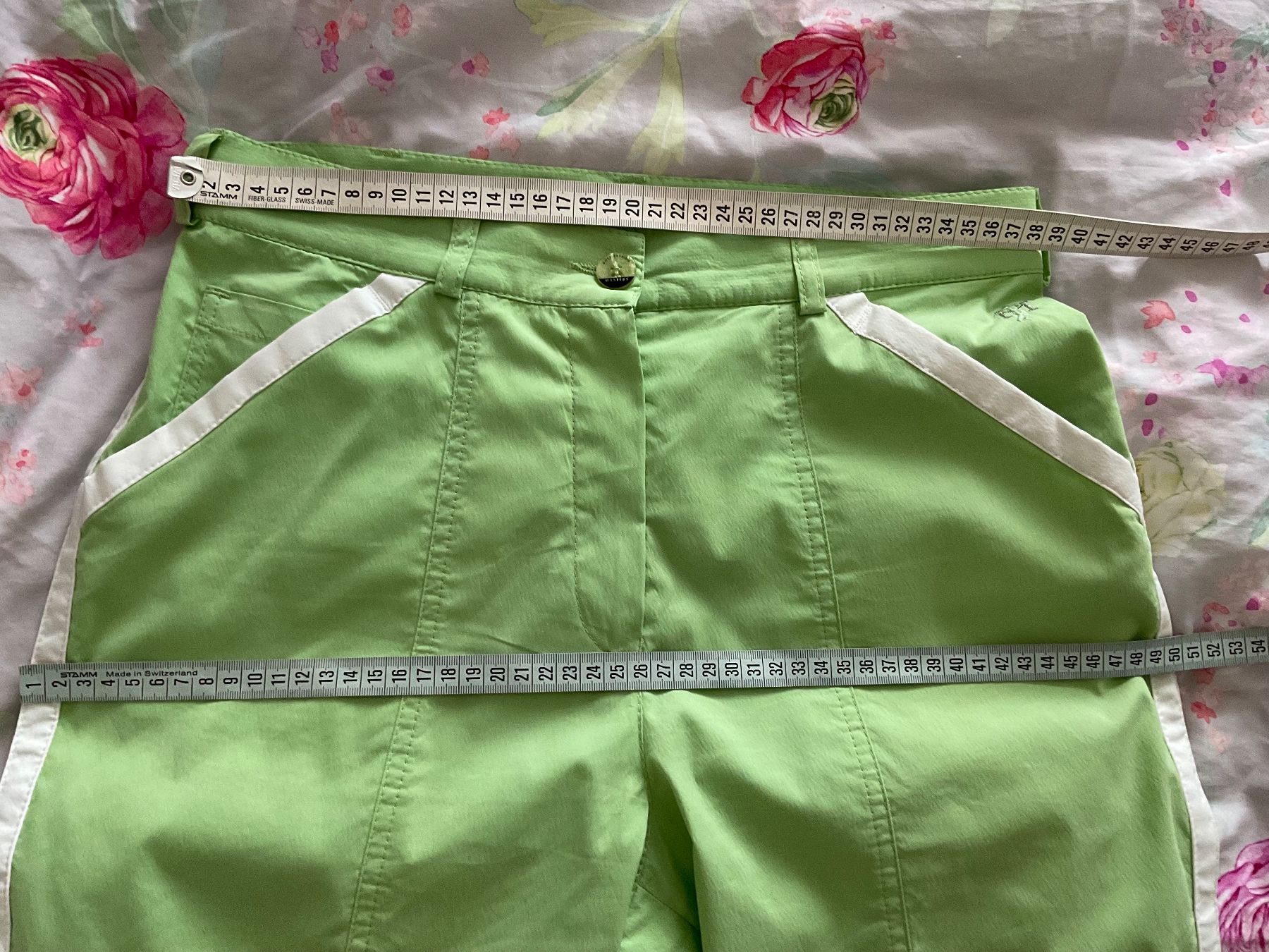 Hosen: MASTERS Austria Golf Hose Gr 38/M hellgrün Capri – Gebraucht aus Urdorf von alda02 5