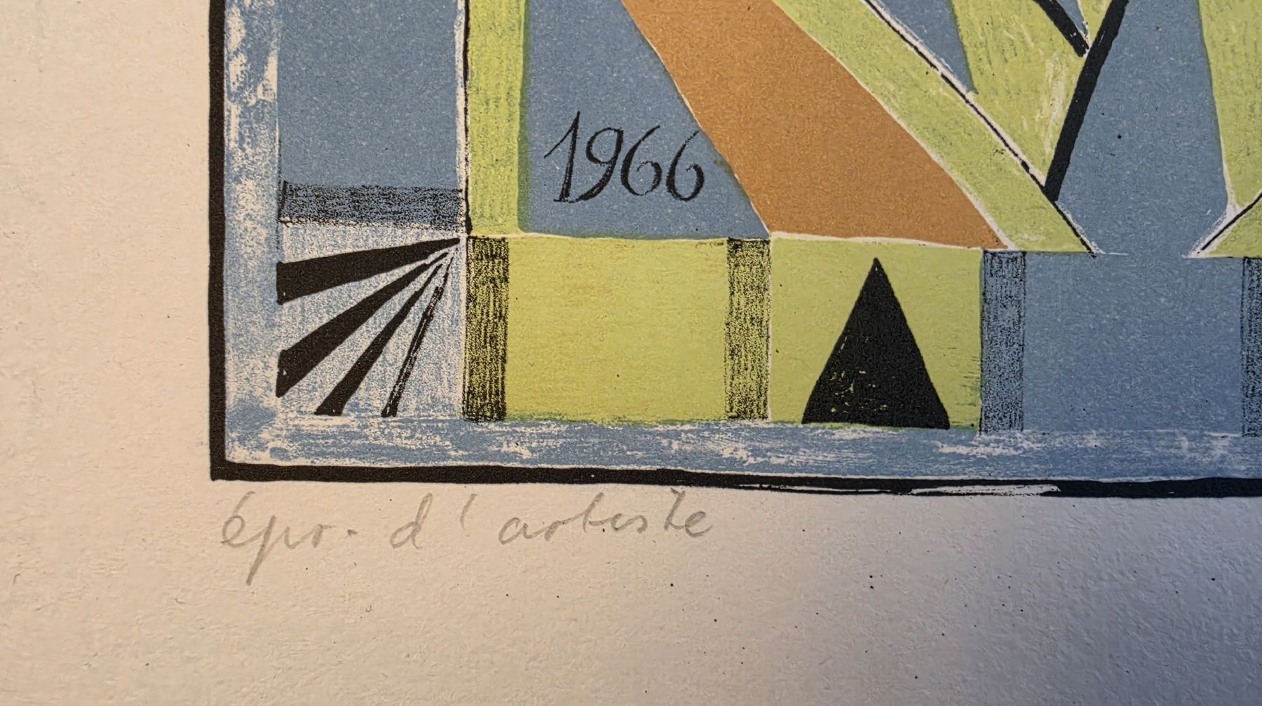 Grafica & Litografie: Willi Hartung  Orig. Farblithografie handsigniert – Usato da Emmenbrücke venduto da Kunstankaufverkauf9 2