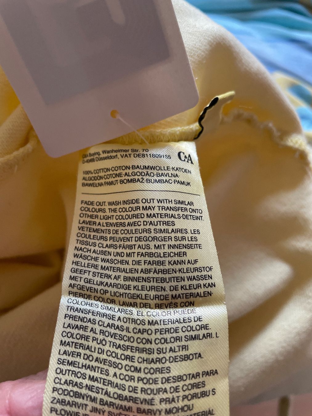 C&A Giacche: Neue Blusen-Jacke oversize (40), hellgelb – Nuovo e nell'imballaggio originale da Eiken venduto da Kermit60 3