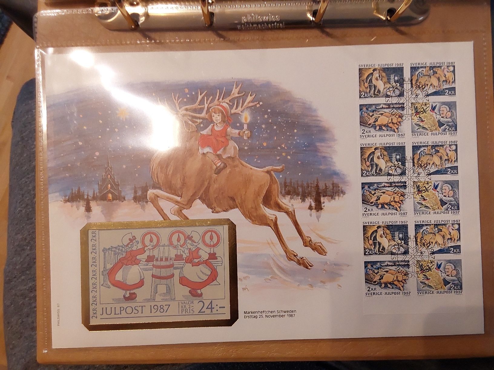 Philswiss Alben: Markenheftchen Album 86, 87 – Gebraucht aus St. Gallen von aha_2prr 1