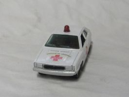 PILEN NR. 205 VW SCIROCCO  AMBULANZ 1:43  SEHR GUTER ZUSTAND
