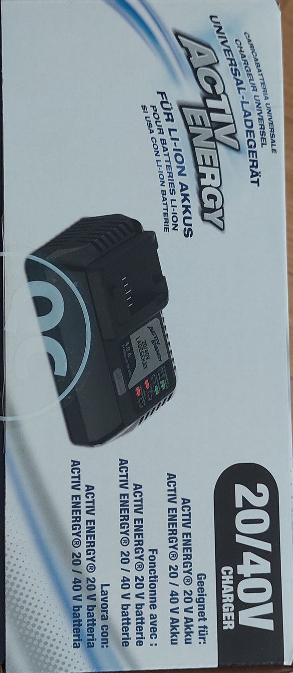 Caricabatterie: ACTIV Energy Universal Ladegerät 20/40V neu – Nuovo e nell'imballaggio originale da Herzogenbuchsee venduto da Muratelagozlu 1