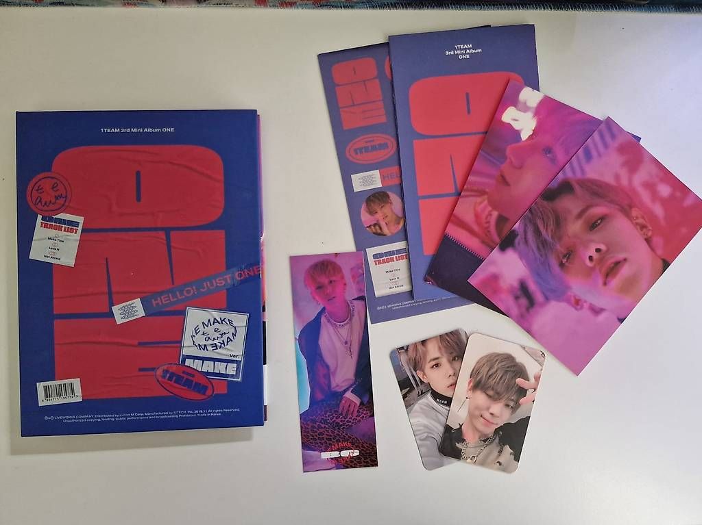 CDs: 1TEAM Mini Album Vol. 3 - ONE (Make Version) – Gebraucht aus Wilen b. Wil von dan_7fjb