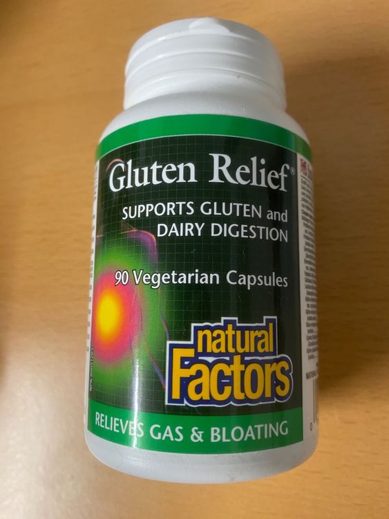 Natural Factors Gluten Relief, 90 Veg. Kapseln Kaufen auf Ricardo
