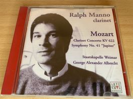 Mozart Manno Clarinet Concerto KV 622 41 Jupiter