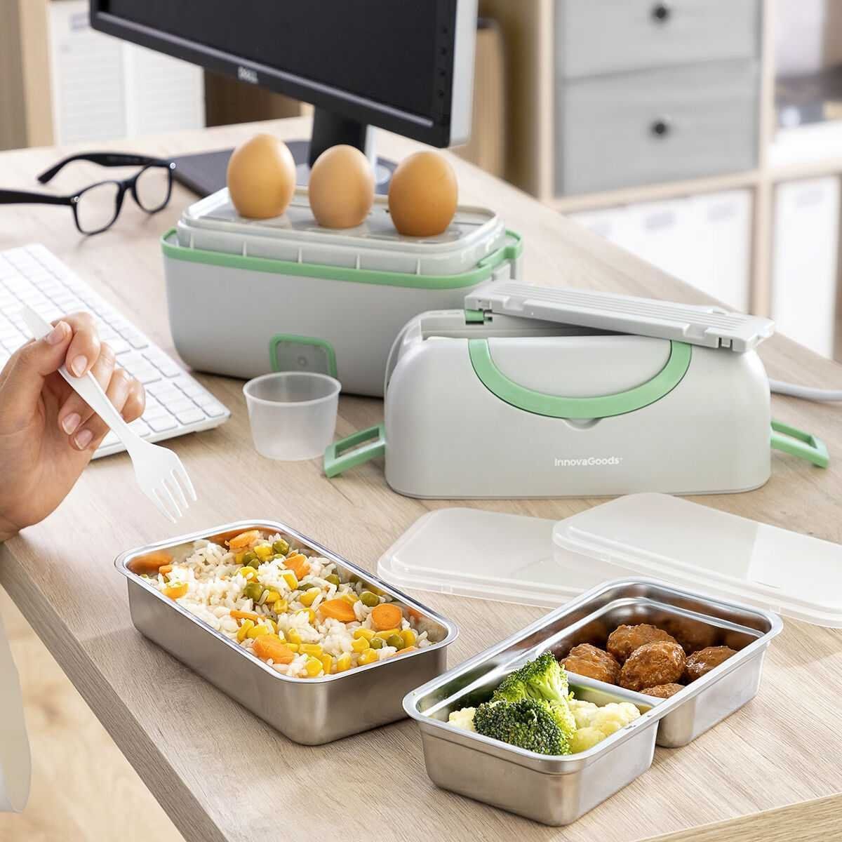 Elettrodomestici da cucina: Elektrische Dampf-Lunchbox, mit Rezepten – Nuovo e nell'imballaggio originale da Giubiasco venduto da news-shop 1