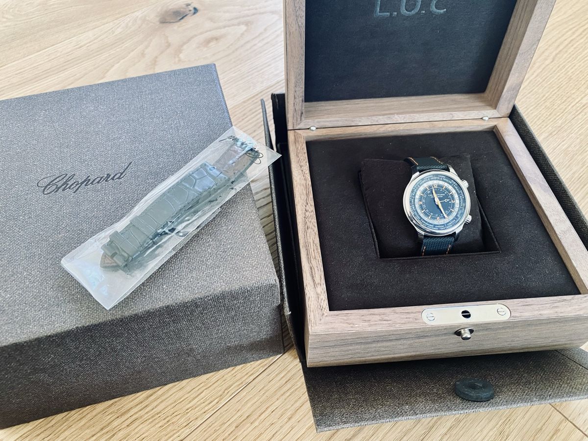 Chopard Orologi: Chopard L.U.C Time Traveler One, GMT – Usato da Wettswil venduto da HeureNoble 1