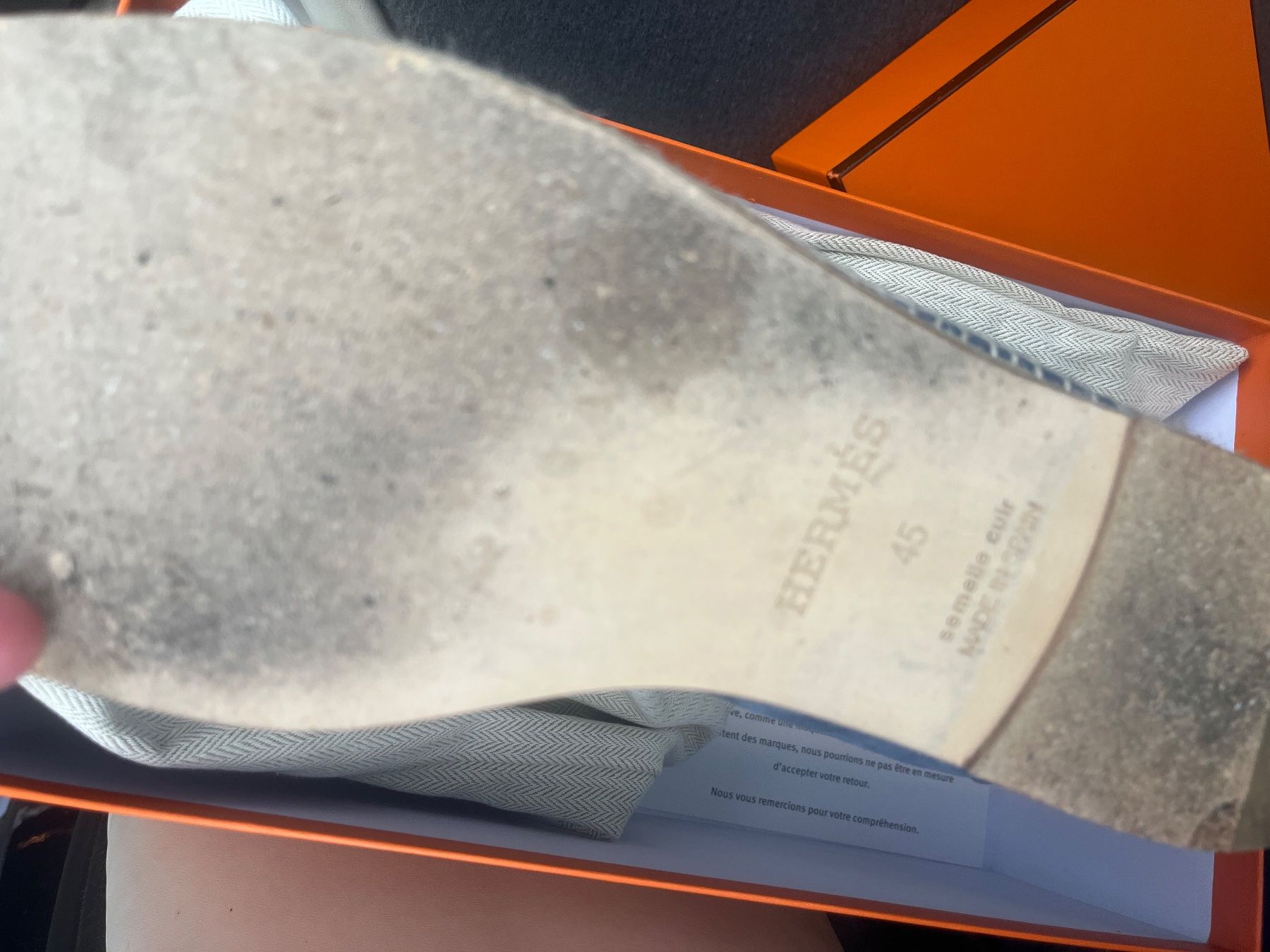 Hermès Scarpe da uomo: Hermes Trip Neuwertig 45 – Usato da Basel venduto da Leon_63s 5