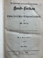 geographisch-statistisches Hand- Lexikon der Schweiz 1856