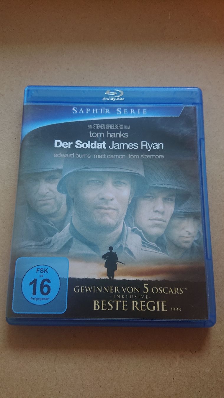 Tutti i DVDs: Der Soldat James Ryan Blu-ray  – Usato da Chur venduto da FreakofRarity