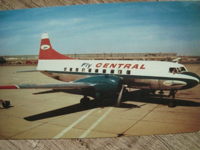 Cartes postales: Fly Central Convair CV-240 – Neuf avec emballage d'origine à Thun par Abigboss