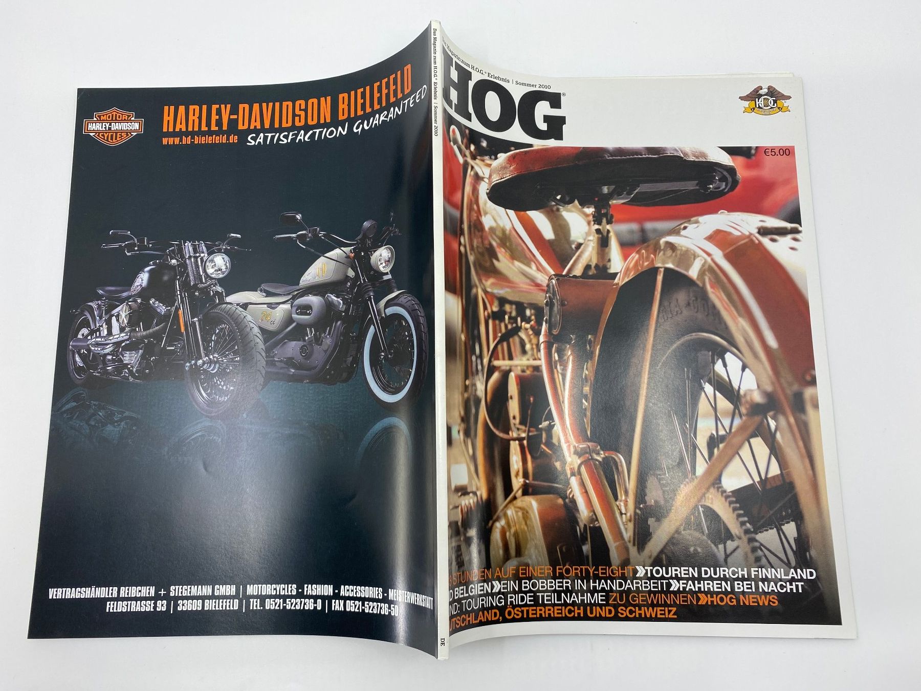 Riviste & Magazine: Harley Owners Group HOG Magazine 2010 – Usato da Langwiesen venduto da Restposten-24 4