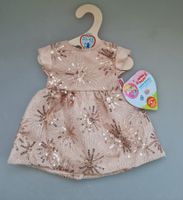 Heless Kleid Pailletten rosa, Grösse 35-45cm,  Neu