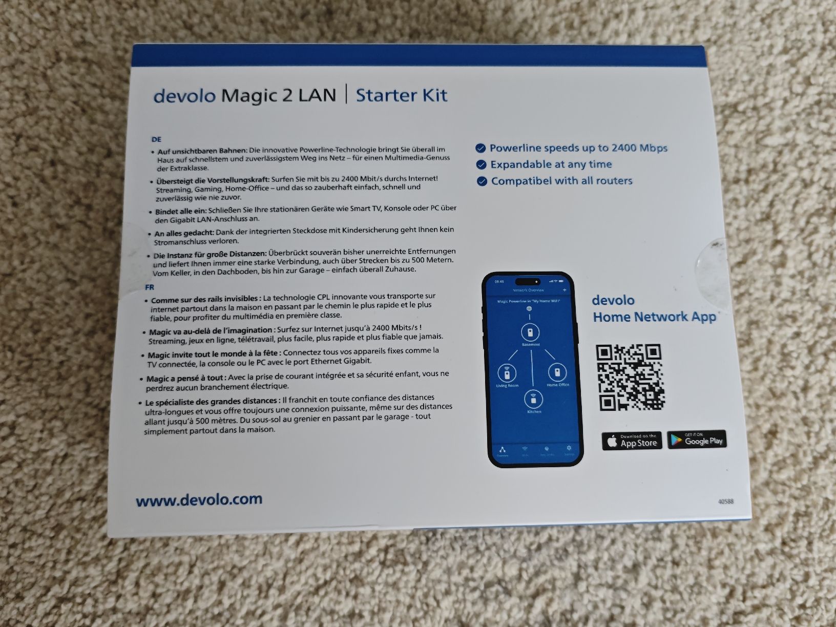 Devolo Laufwerke & Adapter: Devolo Magic 2 LAN Starter Kit Powerline neuwertig – Neu (gemäss Beschreibung) aus Illnau von Juepf80 1