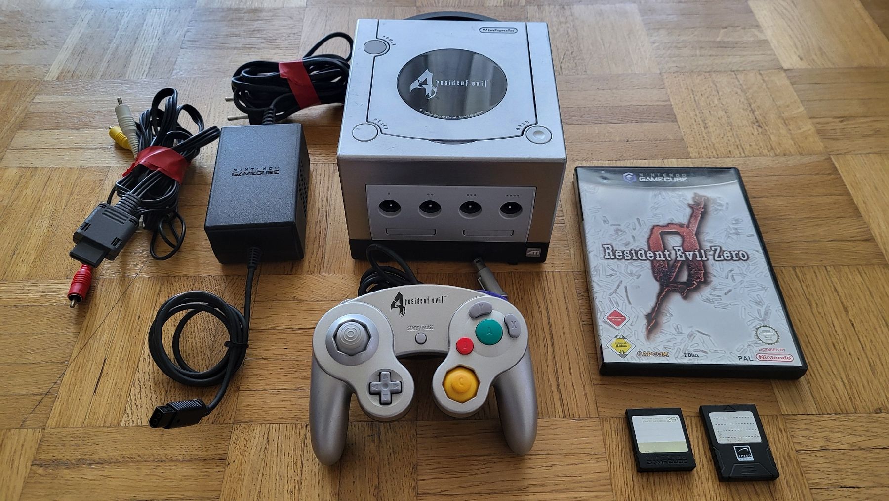 Nintendo Konsolen: Gamecube Resident Evil 4 Edition & Spiel Kompl.! – Gebraucht aus Biel/Bienne von Retrohr