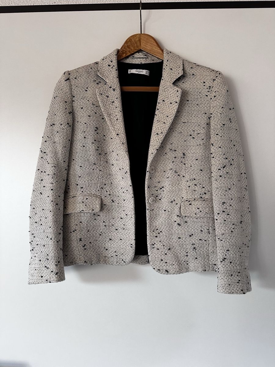 Mango Completi & Tailleur: Mango Blazer Gr. 34, Tweed-Optik – Usato da Bern venduto da WiederWert