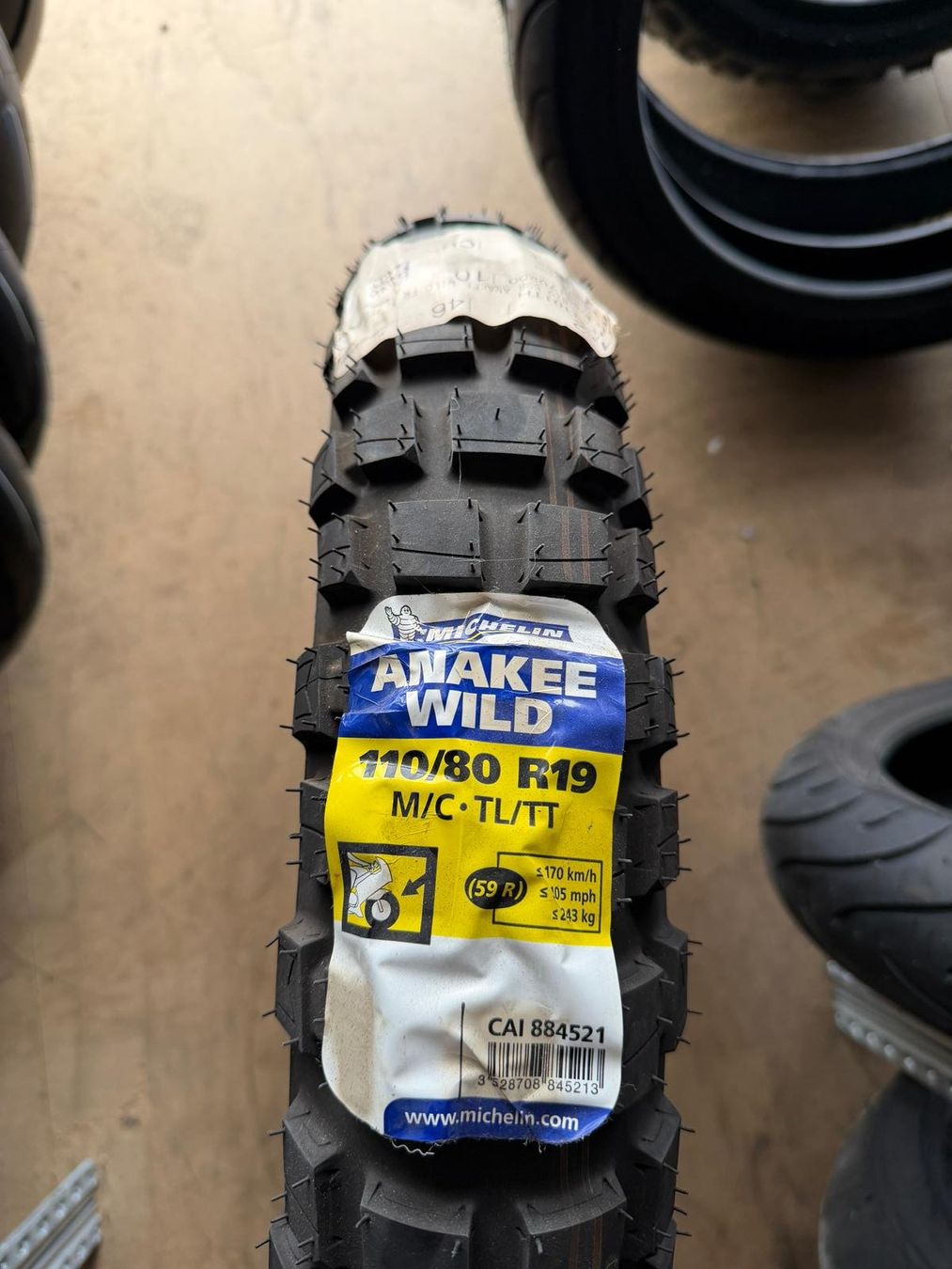 Michelin Pneumatici & Ruote complete: Michelin Anakee Wild 110/80 R19 59R DOT0716 – Nuovo (secondo la descrizione) da Otelfingen venduto da ccracing