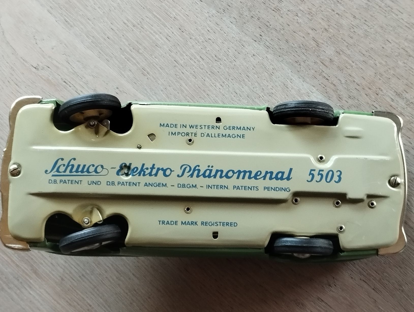 Voiture Elektro-Phänomenal Schuco N°5503 – Miniature Rare En Boîte – Allemagne