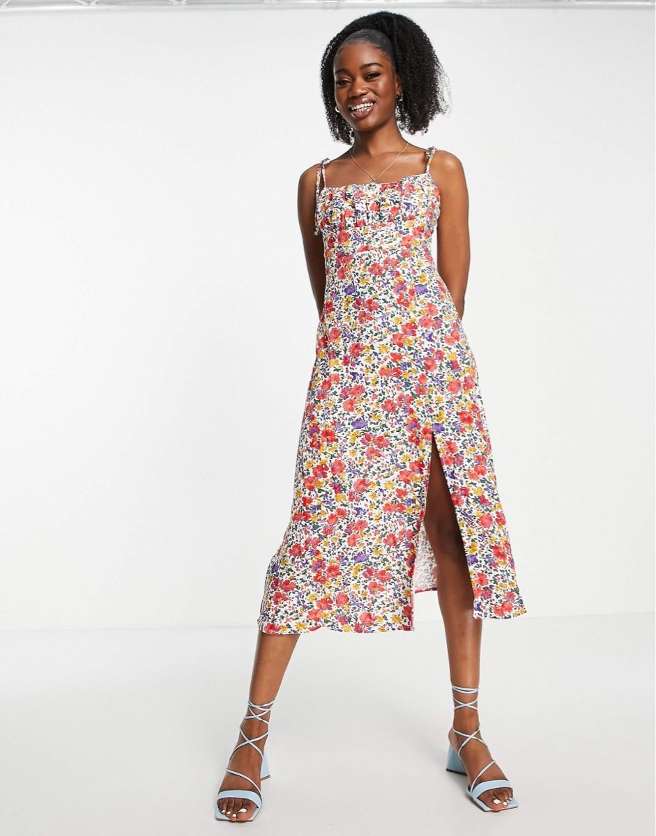 Vestiti: Urban Revivo – Midikleid – Nuovo e nell'imballaggio originale da Zürich venduto da luxuryoutlet1 2