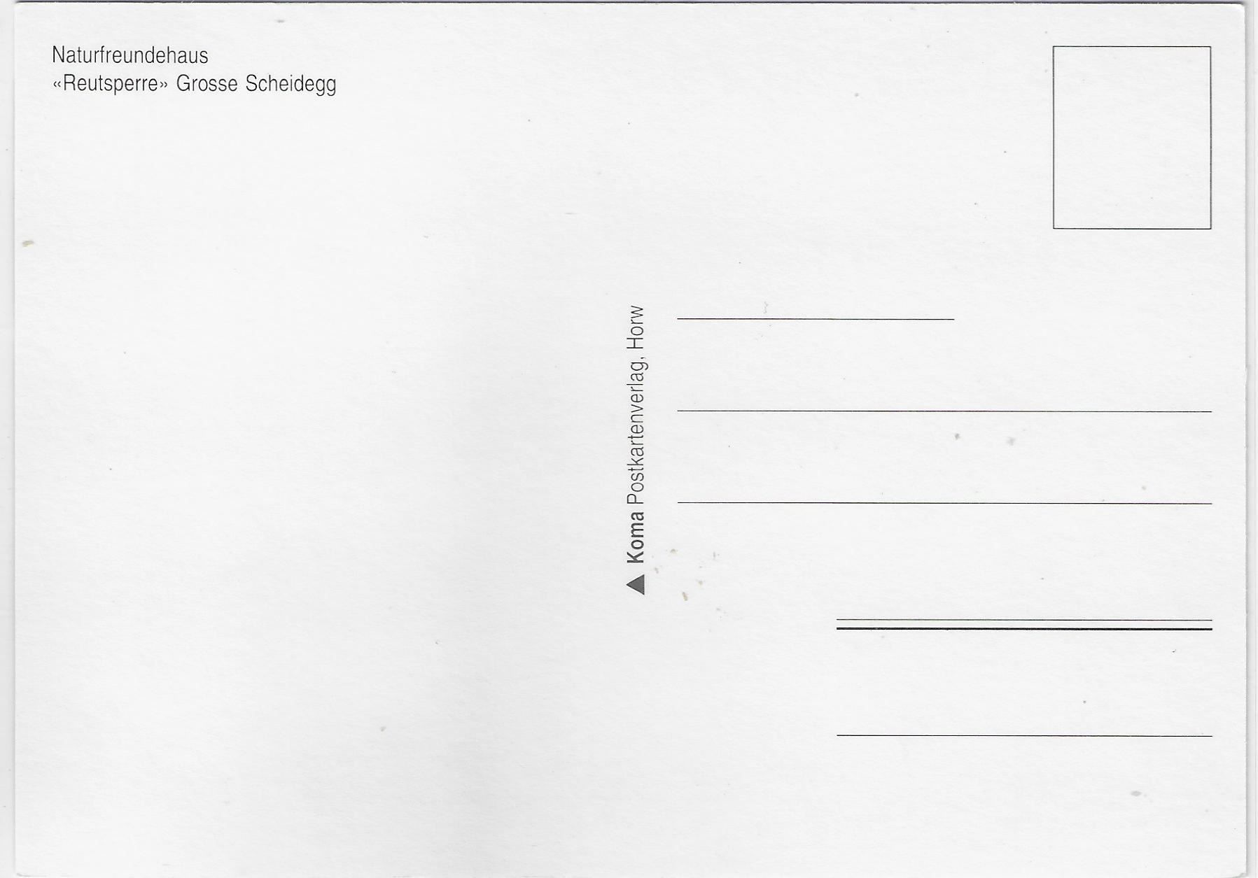 Cartoline postali: Naturfreundehaus "Reutsperre" Grosse – Antico da Ettingen venduto da Kartenplanet 1