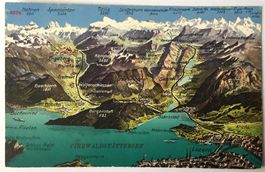 VIERWALDSTÄTTERSEE Panorama Luzern 4076