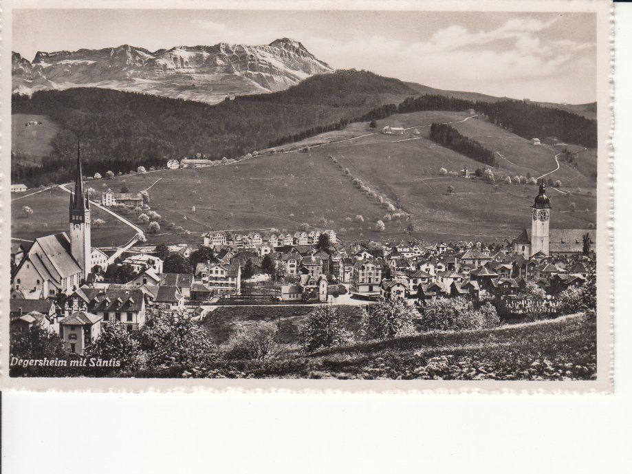 Cartoline postali: Degersheim 1943 – Usato da Bürglen TG venduto da StampGraf