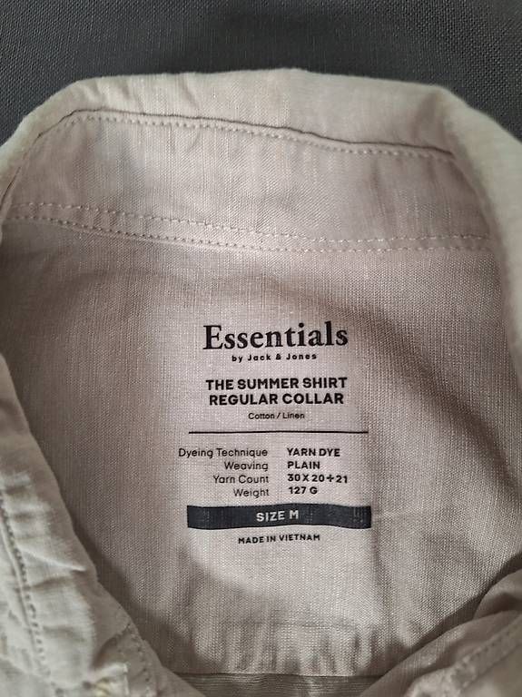 Hemden: Beige linen summer shirt M – Gebraucht aus Kriens von Jeremyt05 3
