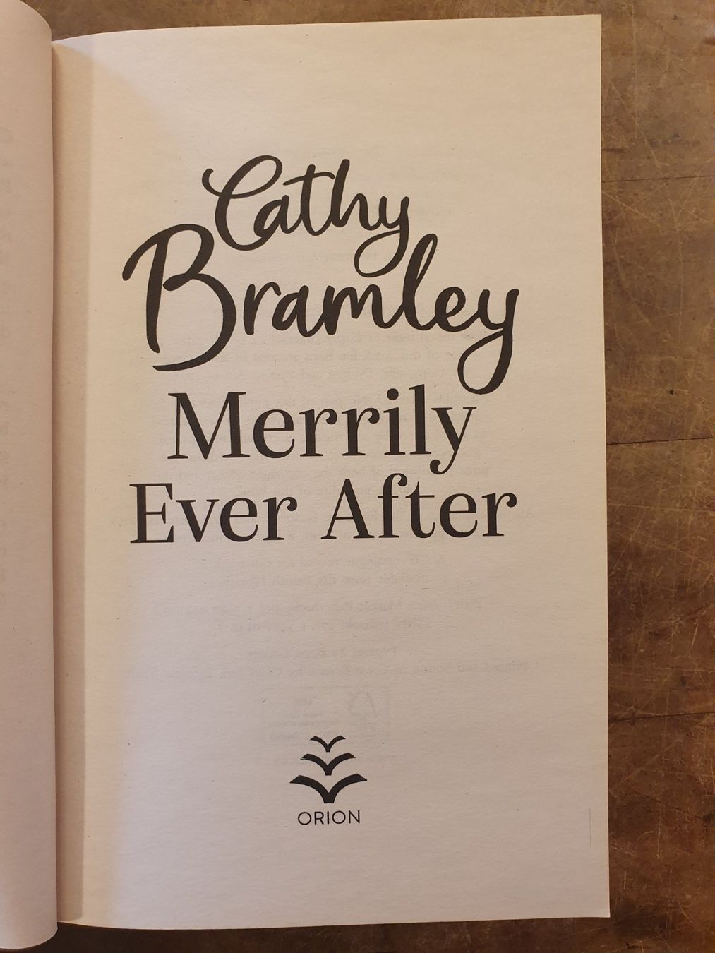 Libri: Merrily Ever Aflter - Cathy Bramley - Orion – Usato da Zürich venduto da loosebone 4