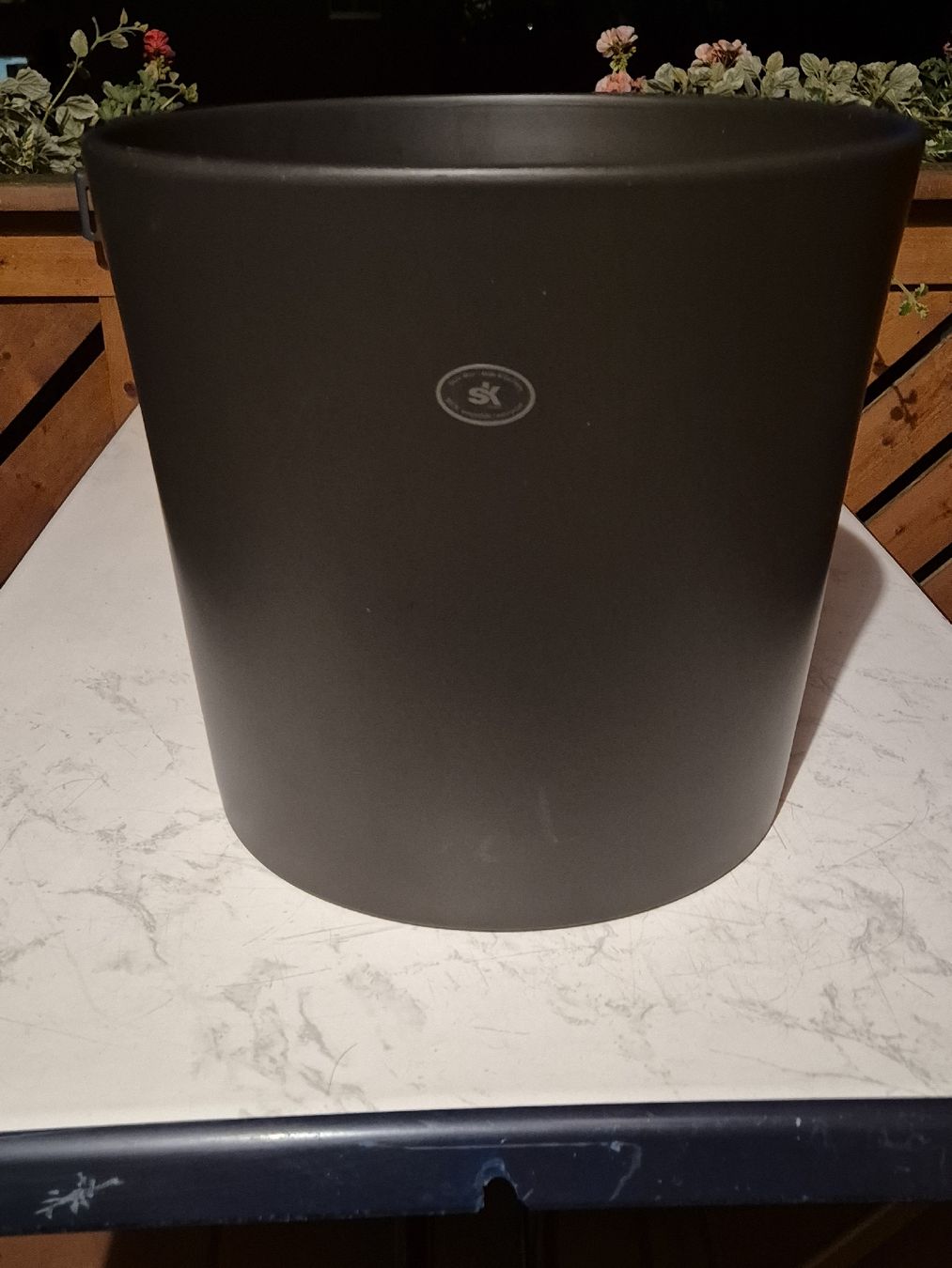 Vasi per fiori: Übertopf Dallas, Durchmesser 36 cm, anthrazit – Nuovo e nell'imballaggio originale da Pfungen venduto da Sonnestern