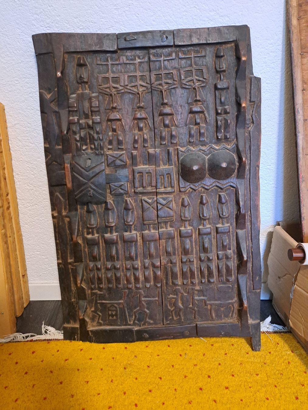 Sculture & Statue: Ancienne porte sculptée - Dogon – Usato da La Roche FR venduto da seashellfan
