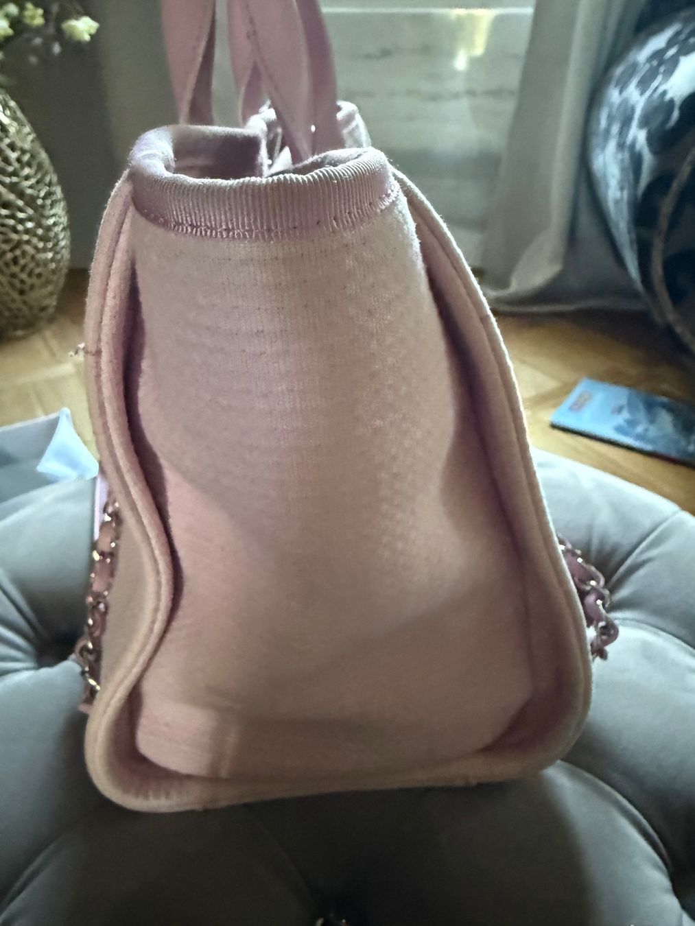 Chanel Taschen für Damen: Chanel Deauville Small hellrosa  mit Pochette – Gebraucht aus Lutzenberg von Schatzkiste88 3
