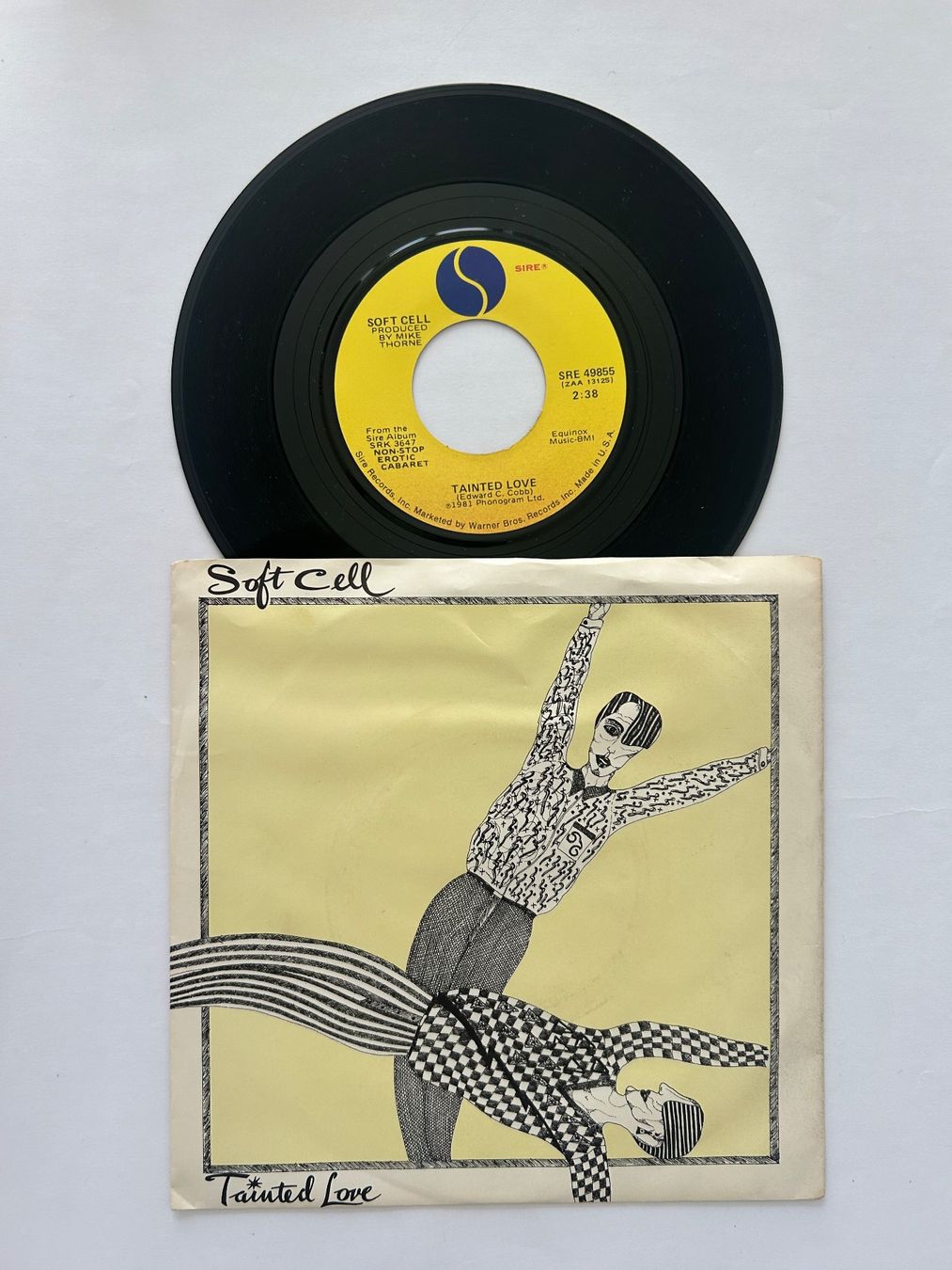 Dischi in vinile: Soft Cell - Tainted Love - 1981 - 7" Single Schallplatte - – Usato da La Chaux-de-Fonds venduto da jacq_LaTsch0