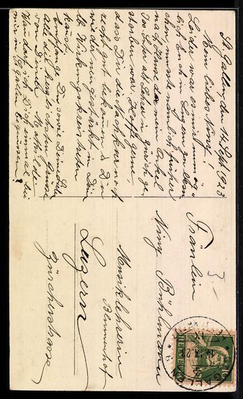 Cartes postales: AK St. Gallen, Auf drei Weihern – D'occasion à Berlin par bartko-reher 1