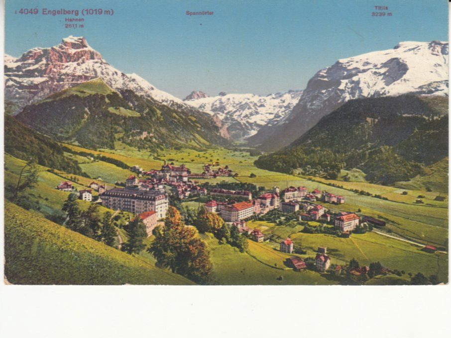 Cartoline postali: Engelberg 1927 – Usato da Bürglen TG venduto da StampGraf