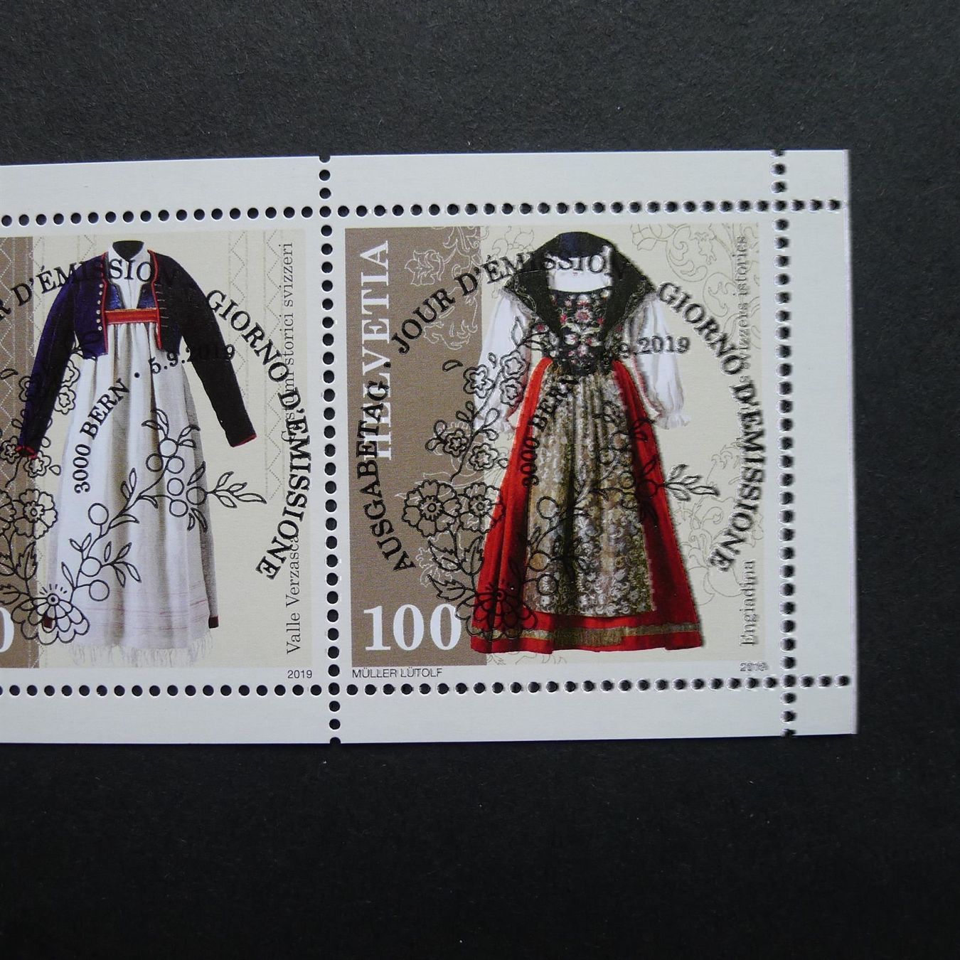 Tutti i francobolli: 2019 Nr. 1754 Block mit ET-Vollstempel – Usato da Dagmersellen venduto da wyss1982 4