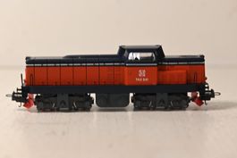 Lima Rangier Diesellok der SJ H0/DC läuft