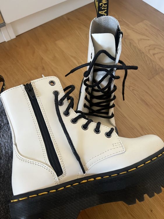 Dr. Martens Jadon Plateau Weiss Gr. 36 Kaufen auf Ricardo