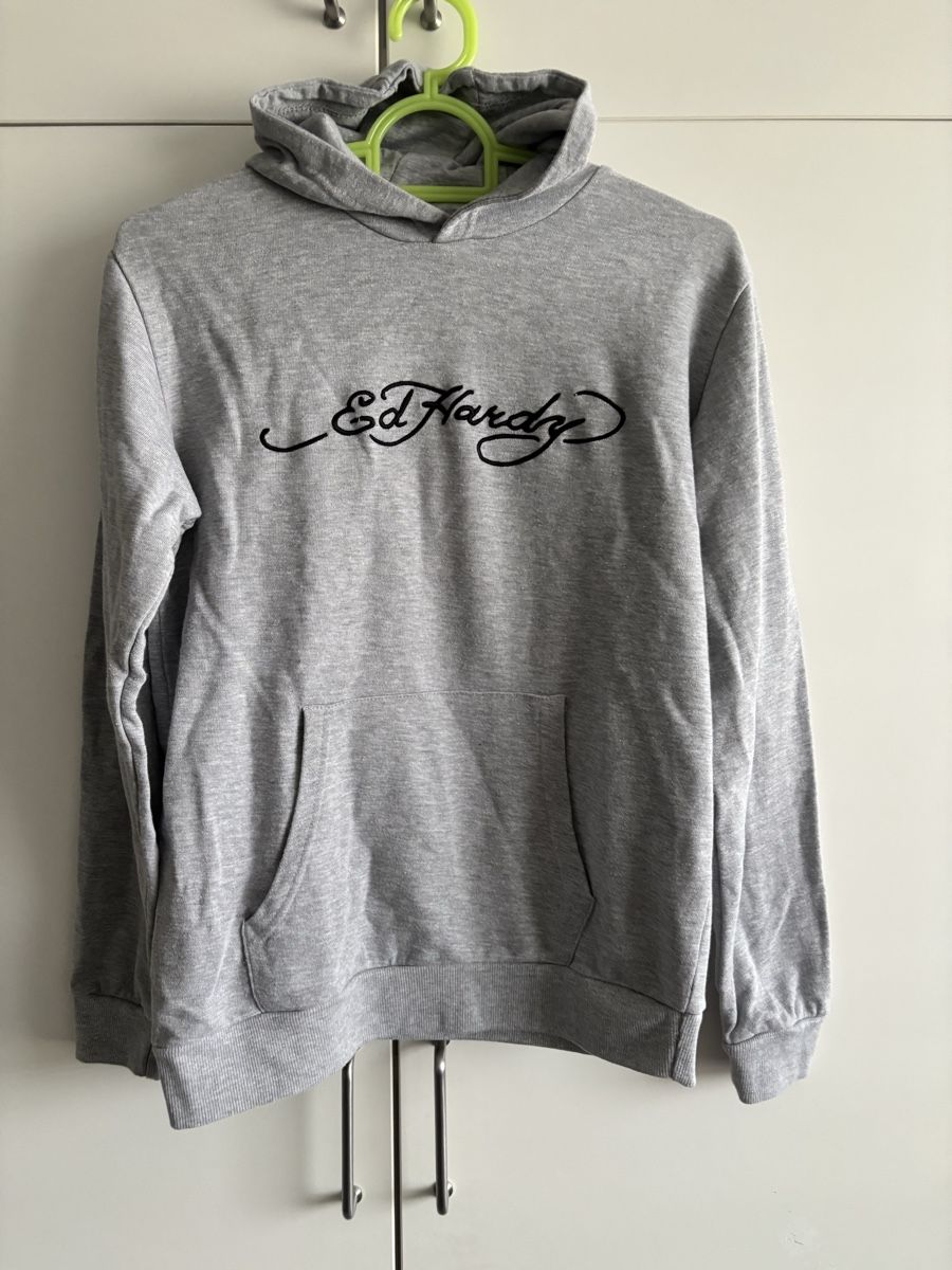 Ed Hardy Maglioni & Felpe: Ed Hardy Hoodie Eagle Tiger Gr. 164 – Usato da Winterthur venduto da NatMet11 1